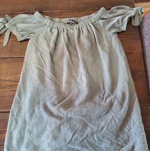 Lulus size small off the shoulder dress